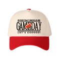 thumbnail image 4 of EVERYDAY SHOULD BE GAMEDAY LET'S GOOOO! Embroidered Patchwork Trucker Cap | Adjustable Unisex Snapback, Hype Essential, 4 of 11