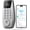 Silver, variant on C100 Plus Built-in WiFi  Lock, Keyless Entry Door Lock with Display, Keypad Deadbolt for Front Door, App Remote Control, Anti-Peeping Password, BHMA Grade 3, Black