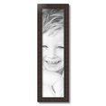 thumbnail image 2 of ArtToFrames 7x27" Plum Victorian Emboss Picture Frame, Brown Wood Poster Frame, with Regular Acrylic and Foam Backing 3/16 inch (FBPL-5080), 2 of 7