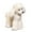 White, variant on OugPiStiyk Simulation Poodle Plush Toy, Realistic Long-Legged Poodle Stuffed Animal, Super Cuddly Super Soft Plush Dog Toy for All Ages (9.8"x5.9"x7.9", Brown)