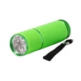 thumbnail image 1 of Methold Fuerte linterna dinero púrpura luz LED Durable aleación de aluminio lámpara portátil potente antorcha equipo de iluminación Electrónica Verde, 1 of 6