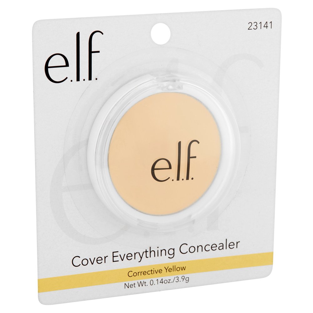 e.l.f. Cover Everything Concealer, Corrective Yellow, 0.141 oz