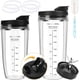 thumbnail image 1 of Piezas de Repuesto para Licuadoras , Vasos para Licuadora Ninja de 24 oz y 32 oz con Tapas para Llevar Compatible con Ninja BN401, BN751, BN801, BL480-30, BL642-30, BL682, BL687 y NN102, 1 of 7