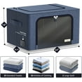 thumbnail image 4 of Sorbus Foldable Storage Box Organizer -Blue Large, 4 of 6