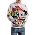 thumbnail image 6 of The Powerpuff Girls Unisex Adult Hoodie Casual Hooded Sweatshirt Pullover Novelty 3D Printed Sweater Jacket M, 6 of 8