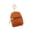 Brown, variant on Mini Backpack Keychain with Zipper Small Change Coin Purse For home outdoor bag
