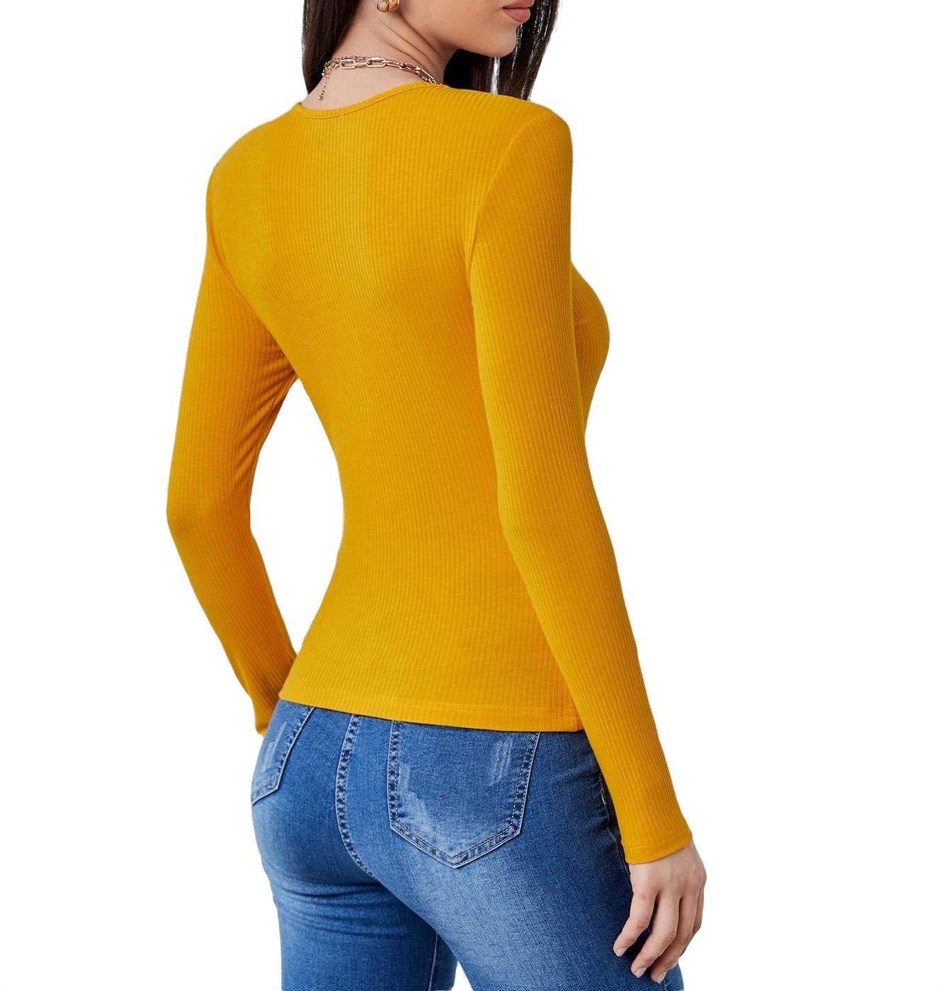 yellow t shirt women's walmart