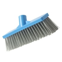 ACDANC 1pc Home Floor Brush Replacement Head Stiff Bristles Broom Head with Long Bristles