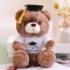 thumbnail image 3 of 23cm Graduate Bear With Hat Plush Toys Stuffed Animals Bear Plush Toys Doll Pillow Kids Lovers Birthday Baby Gift, 3 of 5