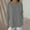 Gray, variant on Women's Sweaters Knit Side Button,Loose Fall Fashion Trendy Casual Pullover Tops, fall causual sweatshirts