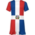 thumbnail image 5 of Cuban Flag Girls Dress Summer Round Neck, 5 of 6