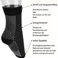 thumbnail image 3 of 4 Pairs Compression Socks, Neuropathic Nano Socks, Compression Socks, Foot Compression Ankle Support, Orthopedic Socks for Men and Women (L/XL), 3 of 5