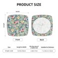 thumbnail image 6 of Uemuo Rose Flowers Pattern Waterproof Square Couch Cushion Covers, Magic Sofa Covers Washable, Stretch Sofa Seat Cushion Slipcovers, 6 of 9