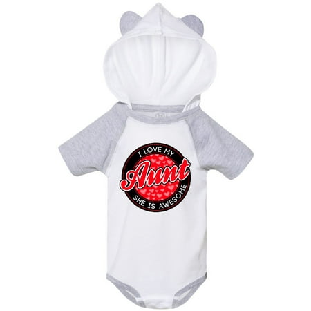 

Inktastic I love my Aunt Gift Baby Boy or Baby Girl Bodysuit