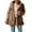Brown, variant on Drses Women's Fuzzy Fleece Jacket Oversized Sherpa Fur Coat with Hood Winter Warm Shaggy Teddy Coats Long Sleeve Outwear