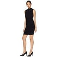 thumbnail image 2 of bebe Black Ruched Dress (4), 2 of 3
