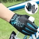 thumbnail image 5 of Guantes de ciclismo resistentes al desgaste, acolchados de microfibra, dedo completo, para escalada y para hombre. L, 5 of 9