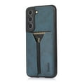 thumbnail image 4 of SaniMore for Samsung Galaxy S22 6.1" Wallet Case, Premium Vintage PU Leather Cover with Elastic Card Slot Anti-Scratch Full Body Shockproof Protective Shell for Samsung S22, Blue, 4 of 7