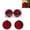 Red, variant on Flocked Christmas Balls Kadlawus Under $5 ! Velvet Finish Holiday Tree Ornaments Set, Elegant Decorative Spheres for Christmas Decor and Gift Packaging
