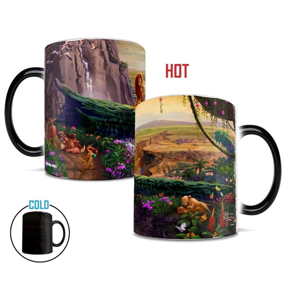 Disney - The Lion King - Morphing Mugs Heat Sensitive Mug – Image revealed when HOT liquid is added - 11oz Large Drinkware