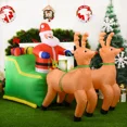 thumbnail image 5 of Modelo inflable para exteriores de Papá Noel navideño, decoraciones, luces LED, juguetes inflables, decoración navideña, muñeco, regalo de Año Nuevo, 5 of 5