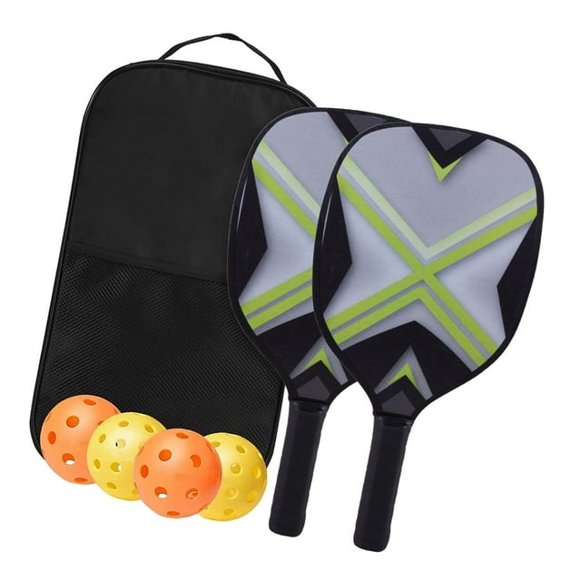 Raqueta de tenis Training Comfort Grip con marco de carbono para hombre Verde