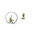 thumbnail image 5 of Estatua de niña,Estatuas de mujeres y niñas,estatuillas,decoración elegante,Figura de escritorio,Estatua de caballero,arte,artesanía,coleccionable,escritorio,oficina,Figura decorativa,pieza, 5 of 8