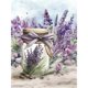 thumbnail image 1 of Kit de pintura Diamante 5D Cgtredaw Ronda Completa Lavanda, 1 of 9
