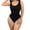 Black, variant on Sleeveless Seamless Sculpting Thong Bodysuit for Women Tummy Control Shapewear tight for her sculpting slimming (Black, XXL)