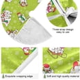 thumbnail image 2 of FMSHPON Snowman On Green BackgroundSnowflakes Xmas Christmas Tree Skirt Stand Mat for Holiday Party Decoration Indoor Outdoor 36 inches, 2 of 6