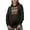 Black, variant on I Hate When People Confuse Education with Intelligence - Funny Misconception, Navy Blue Hooded Sweatshirt or Hoodie, Large
