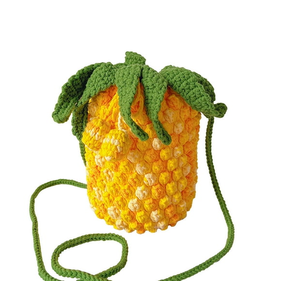 TopLLC Pillow Covers Hand Made Cactus Crossbody Bag For Women Bag Purse Shoulder Bag For Girls Home Decor for Couch Sofa Bed