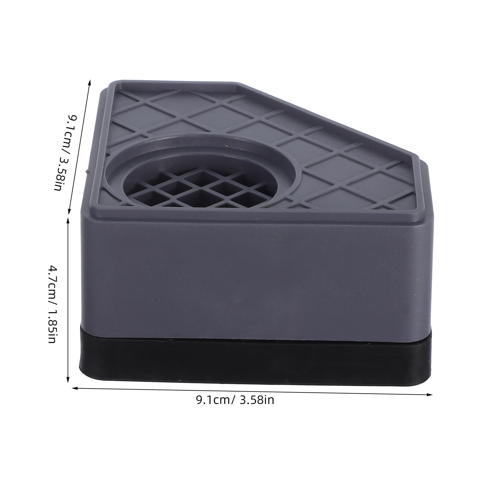 FRCOLOR 4pcs Washing Machine Shock Absorbing Pads Non Slip and Anti Vibration  Feet Pads  for Furniture and Appliances Anti Vibration Pads