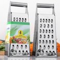 thumbnail image 2 of 4 Sides Multifunction Stainless Steel Garlic Chopper Potato Vegetable Slicer, 2 of 5