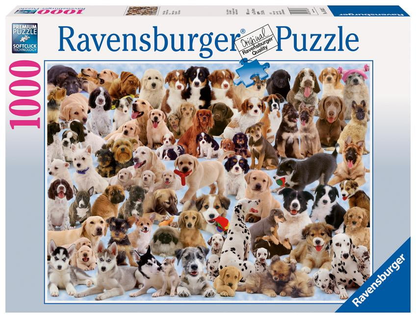 Jigsaw Puzzle 300XL grande pièce neuf Ravensburger-Ravi Chiens 