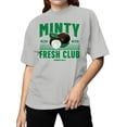 thumbnail image 2 of Officially Licensed Junior Mints Minty Fresh Club Women's T-shirt, 2 of 3