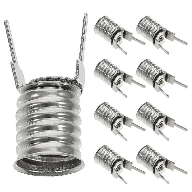 10 Pcs LED Light Bulbs Light Socket Light Bulb Base Lighting Accessories E10 Lamp Holder