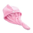 thumbnail image 1 of Novobey Adult Hair Turban Quickly Dry Hat Wrapped Towel Bathing Cap Coral Velvet Absorbent Strong Water Absorption Hair Drying Hat, 1 of 2