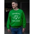 thumbnail image 2 of Krampus Day Care Horror Holiday Men's Sweatshirt, 2 of 4