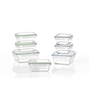 Glasslock 14 pc Oven Safe Glass Storage & Bakeware Set