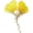 Yellow Leaf, variant on Gold Ginkgo Leaf Brooches for Women Yellow Flower Lapel Pin Blazer Dress Jacket Suit Clothing Jewelry Vintage Inspired Birthday Festival Gift