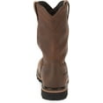 thumbnail image 5 of JUSTIN WORK Men's 10" Pulley Composite Toe Waterproof Work Boot Brown - WK4630, 5 of 7