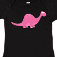 thumbnail image 4 of Inktastic Pink Dinosaur Girls Baby Bodysuit, 4 of 5