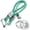 Green, variant on Bling Keychain for Women Gifts Car Wristlet Key Chains Crystal Lanyard Rhinestone Fob DIY Crafts Black