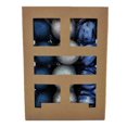 thumbnail image 5 of Décorations incassables Holiday Time, 24 unités, bleu/bleu sarcelle/argenté, 5 of 5