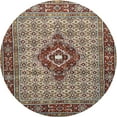 thumbnail image 1 of Ahgly Company Machine Washable Indoor Round Traditional Light French Beige Brown Area Rugs, 3' Round, 1 of 7