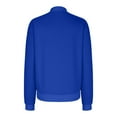 thumbnail image 5 of Atogsazn Fleece Jackets for Women Zip Up Long Sleeve Lightweight Jacket Fall Winter Fashion Clothes 2024 Blue XL on Clearance, 5 of 7