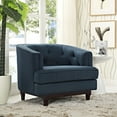 thumbnail image 5 of Modway Coast Upholstered Fabric Armchair in Azure, 5 of 5