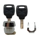 thumbnail image 4 of Cilindro de cerradura para maletero de motocicleta, accesorios para motocicleta, cerradura resistente para maletero trasero 20 mm plano, 4 of 9