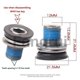 thumbnail image 2 of For M15 Dustproof Bicycle Center Shaft Screw Spline Center Shaft Screw, 2 of 3